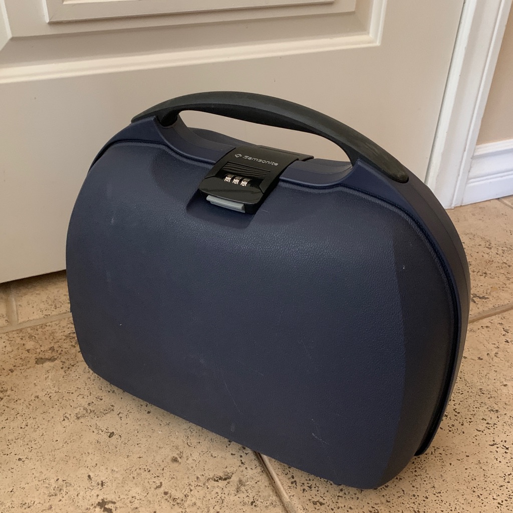 Vintage Style Samsonite Handcarry Travel Case